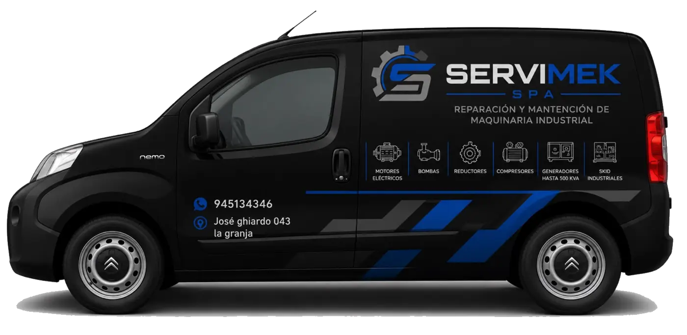 Camioneta de servicio SERVIMEK