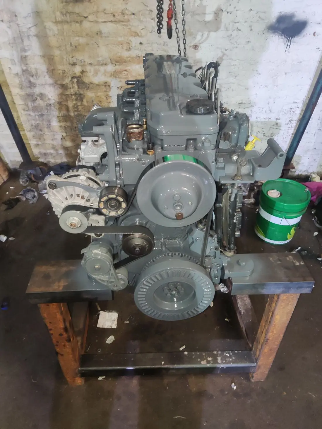 Motor diésel restaurado por SERVIMEK