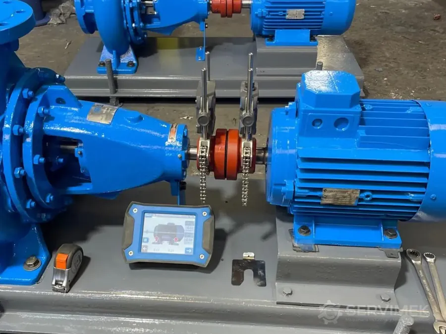 Alineación láser reparado en el taller de SERVIMEK
