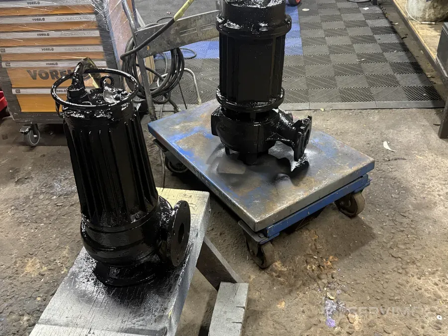 Bombas sumergibles de 5 HP reparado en el taller de SERVIMEK