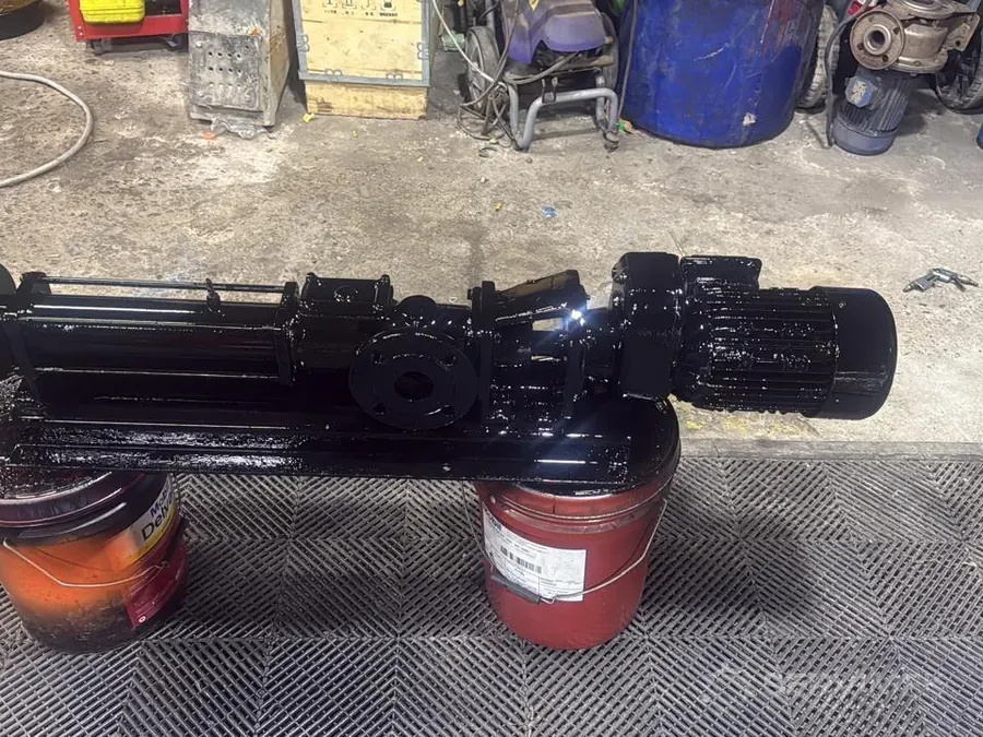 Bomba de cavidad progresiva reparado en el taller de SERVIMEK