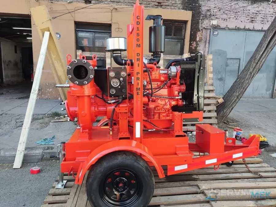 Motobombas Godwin CD150M reparado en el taller de SERVIMEK